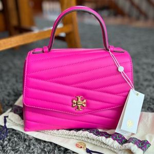 Tory Burch Kira Chevron Top Handle Satchel
